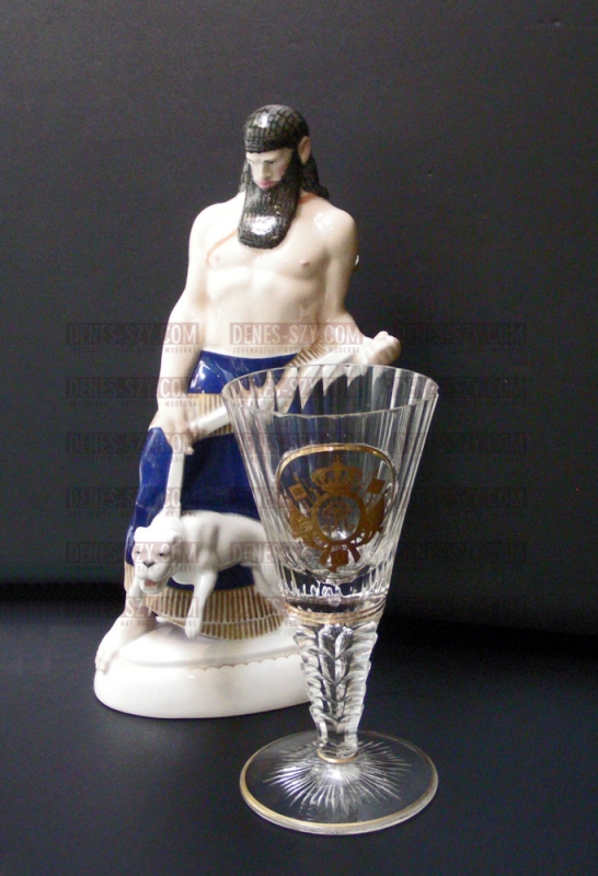 Verre à vin, gobelet Fridericus Rex Prusse 1910