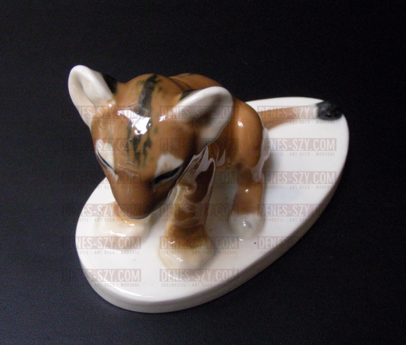 leoncino in porcellana di MEISSEN epoca liberty