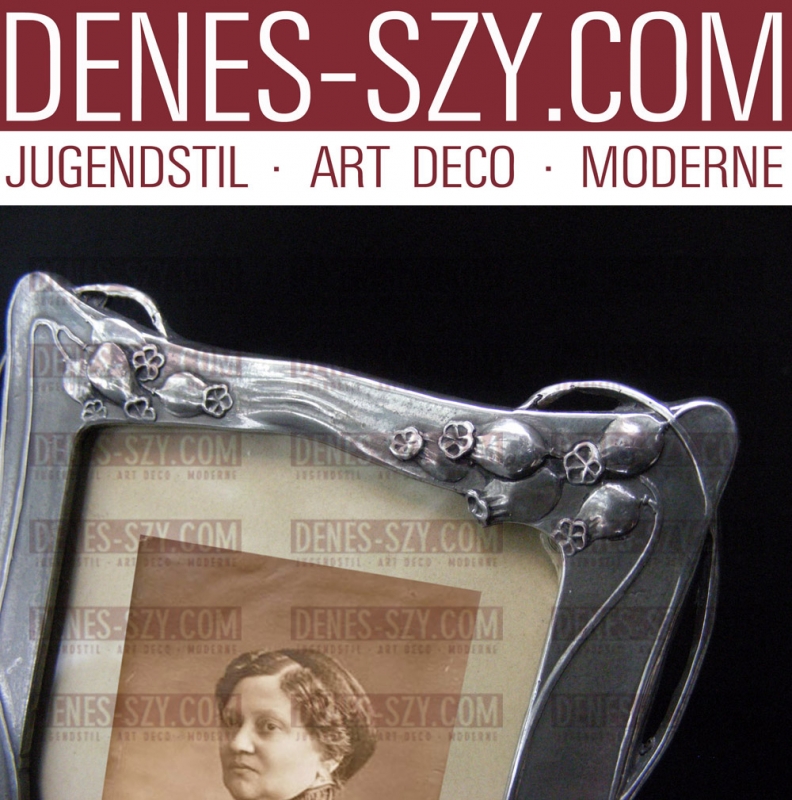 Orivit Jugendstil Köln Zinn Bilderrahmen # 2154