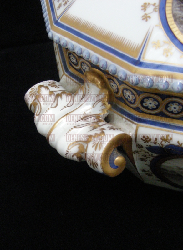 servizio di re bavarese, porcellana di Nymphenburg, Terrina