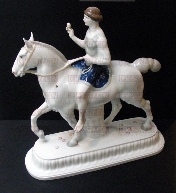 Royal Berlin KPM 9orcelain figure, Groom as a Roman war lord