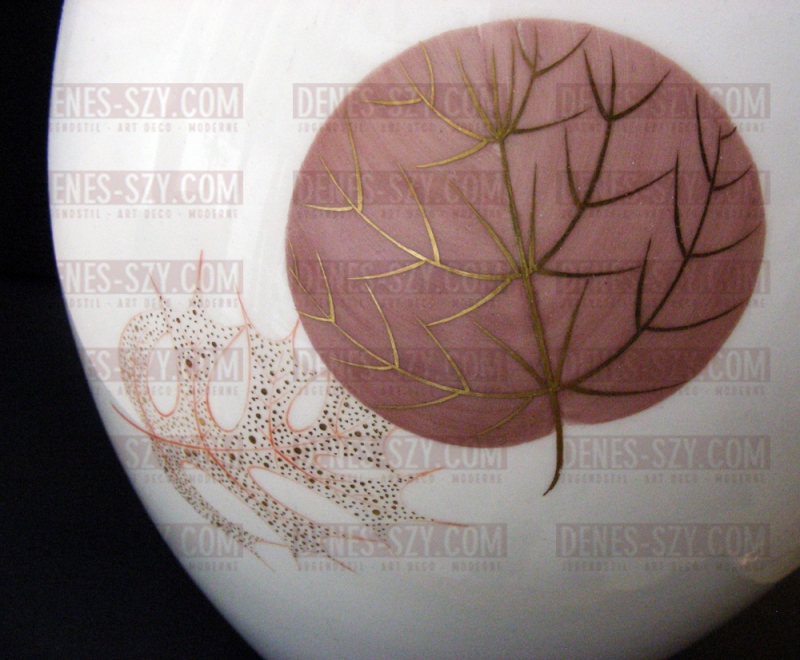 Royal KPM Berlin porcelain, collar vase by Trude Petri 1935.