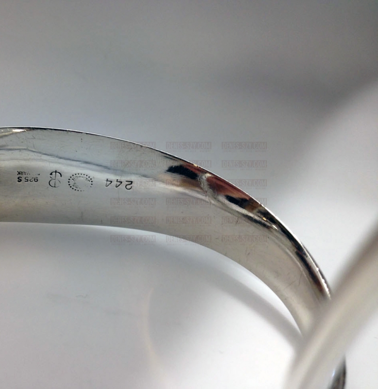 Georg Jensen Silber BENT GABRIELSEN Armband # 244, 1972