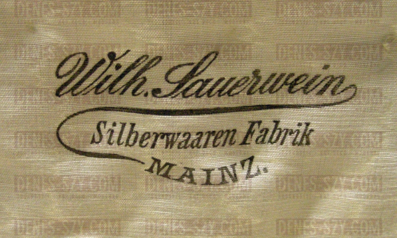 BRUCKMANN, Paris 1900 Weltausstellung, Mokkaloeffel IRIS