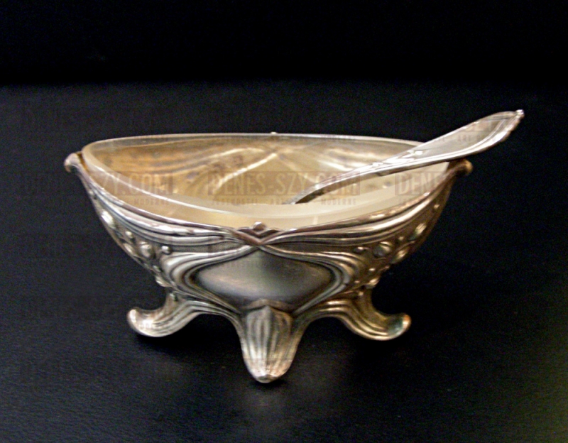 Hugo Leven Bremer Lilie Silber Salzschalen