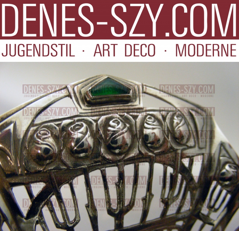 Jugendstil Silber Körbchen, deutsch um 1900