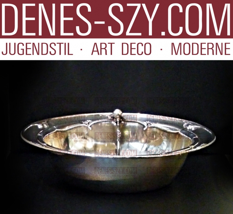 Bol en argent, Conception: Georg Jensen, Exécution: Orfèvre Georg Jensen, Copenhague vers 1950, Argent 925, 925S, argent sterling