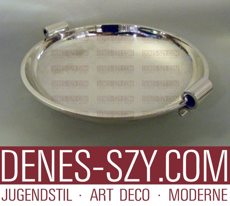 biscottiera 722 in argento Sterling di Georg Jensen collezione piramide