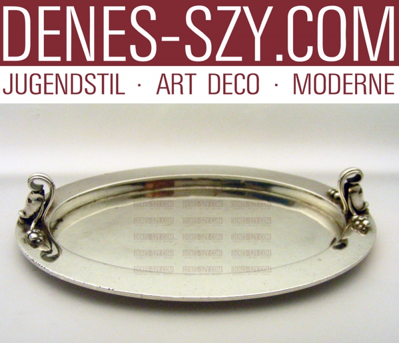 Georg Jensen Sterling claret jug holder tray # 797