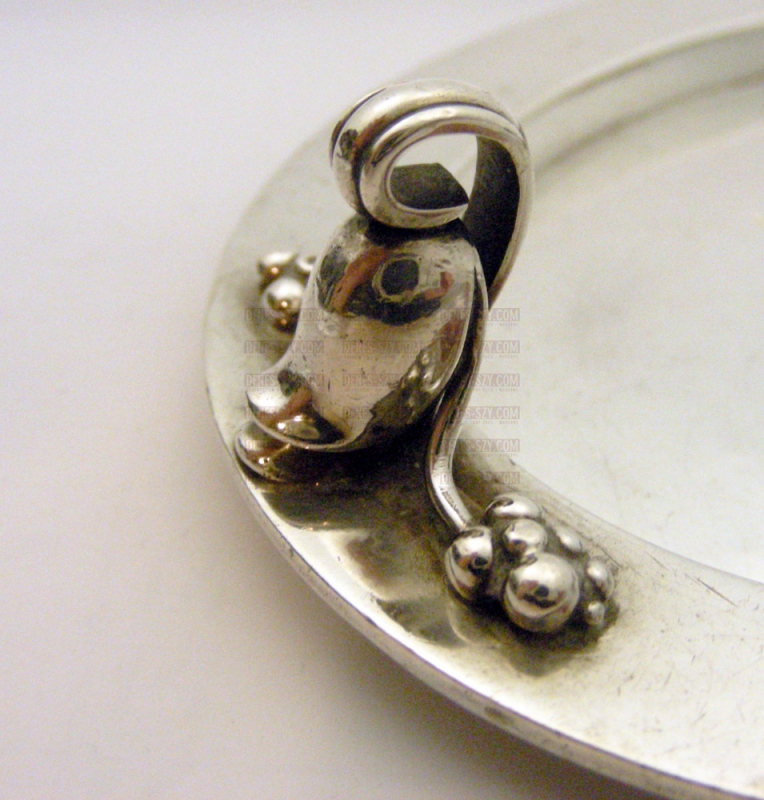 Georg Jensen Sterling claret jug holder tray # 797