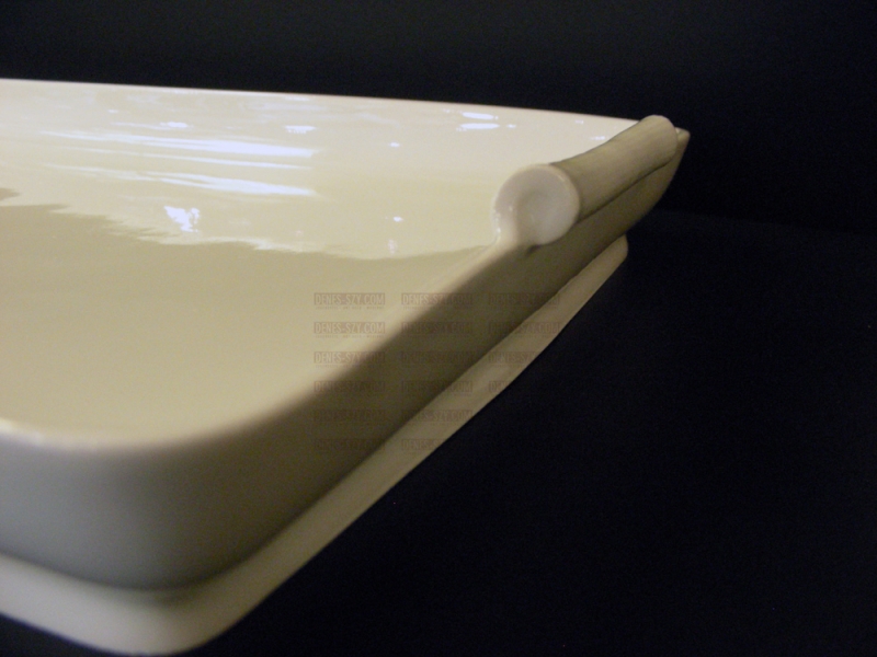 Assiette en porcelaine Bauhaus KPM Berlin Gerhard Marcks