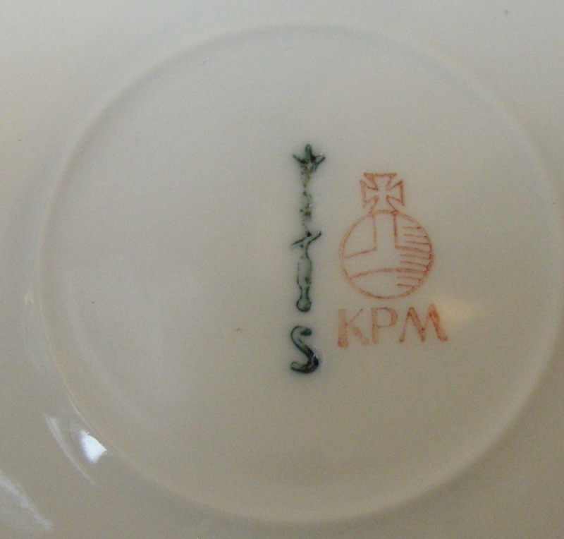 KPM Berlin URBINO Schale NACHTFALTER Möckel