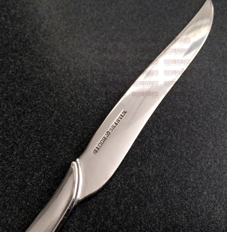 VOGELER Tulipan Silber Besteck OBSTMESSER Wilkens Bremen 1900