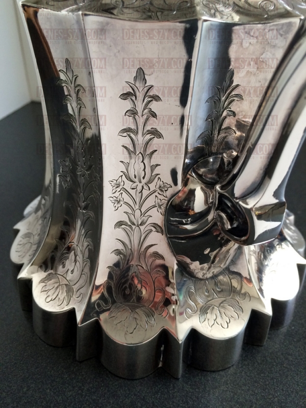 Sterling Silber Victorian Tee Kaffee Set 1846