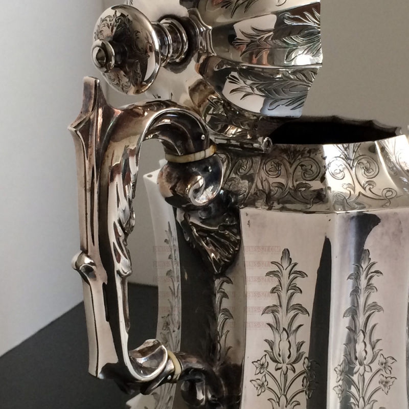 Sterling Silber Victorian Tee Kaffee Set 1846