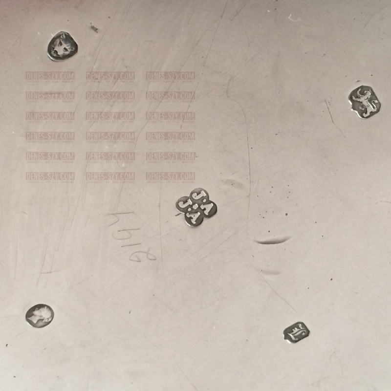 Sterling Silber Victorian Tee Kaffee Set 1846