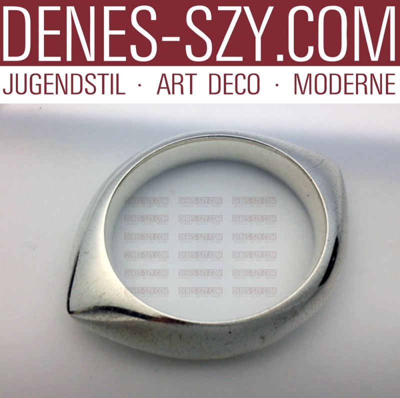 Georg Jensen silver jewelry, Bangle 111 by Nanna Ditzel 1956