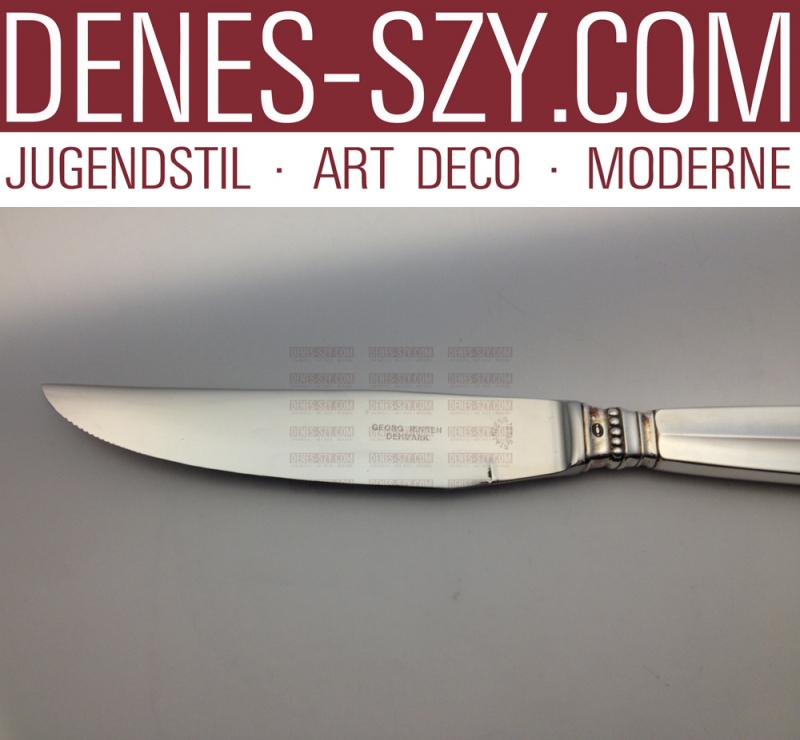 Georg Jensen Silber, Muster KÖNIGIN #180, STEAKMESSER