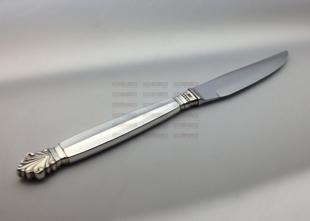 Georg Jensen Silber Muster Koenigin 180 Steakmesser