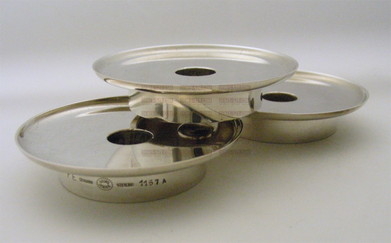 Georg Jensen argento 925 candeliere 1157 A