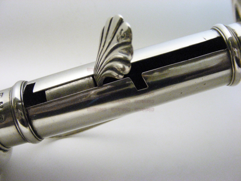 Biedermeier Handleuchter, Silber 13 Lot, Landsberg um 1870