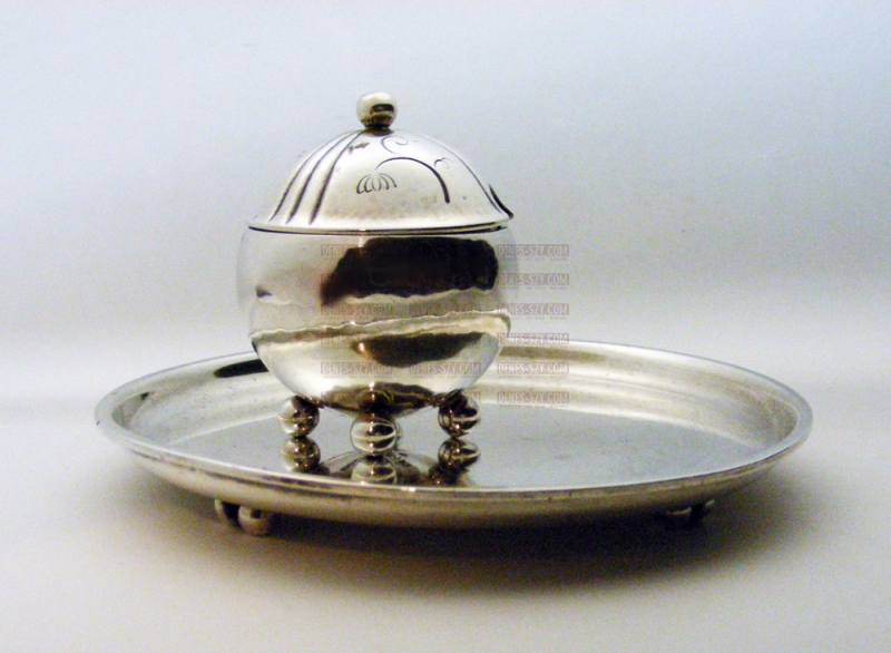 Georg Jensen Sterling silver cruet set tray 433 C