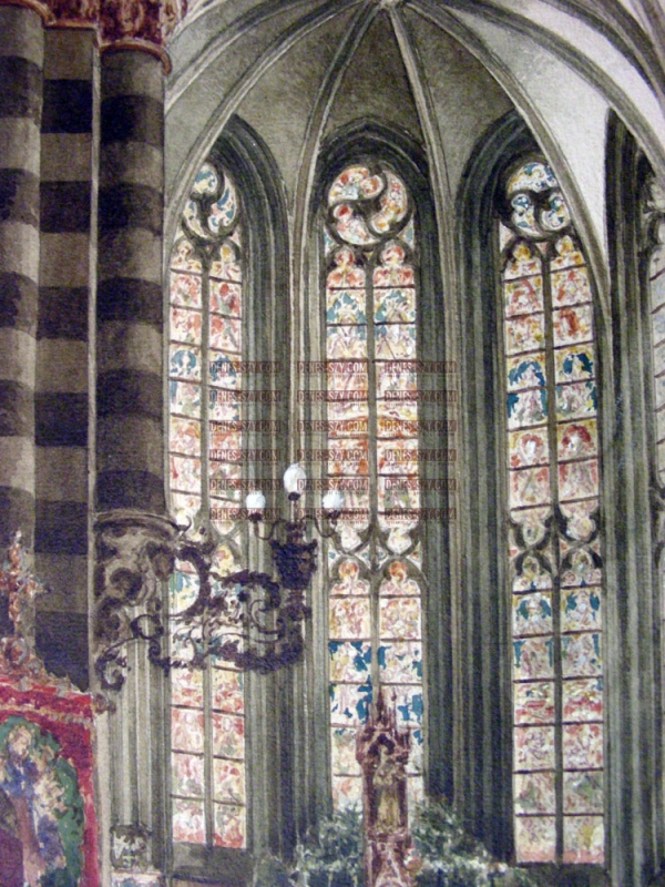 Carl RÜDELL, Trauung in St, Andreas zu Köln, ca. 1916