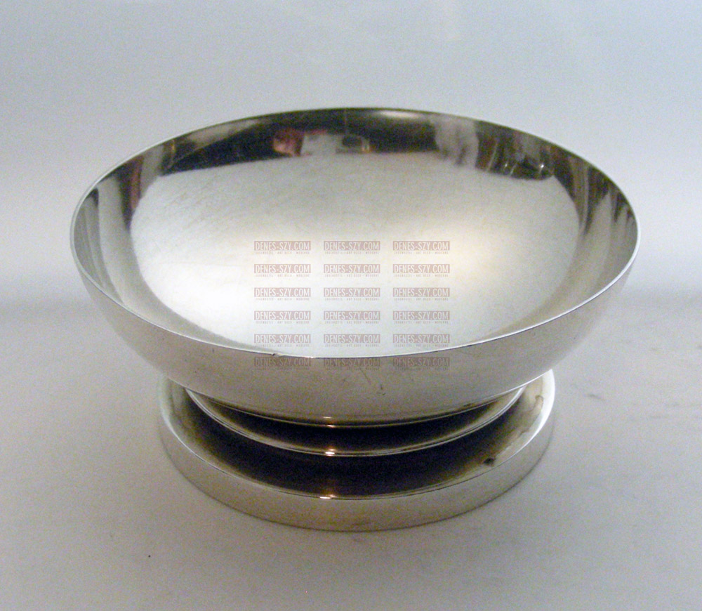 Georg Jensen Silber Pyramide Schale 600 C