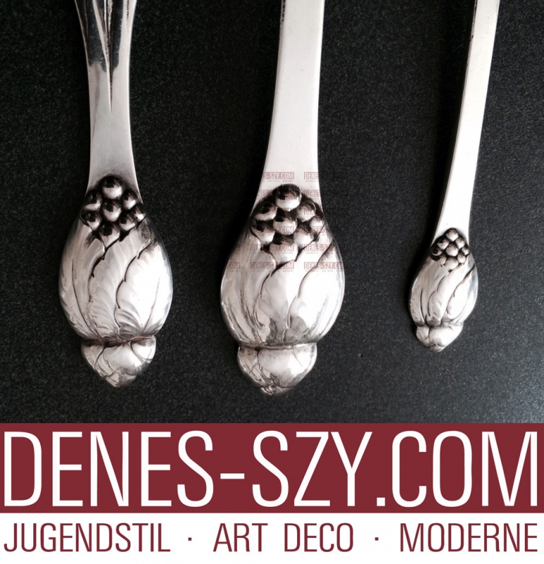 Art Deco piccolo cucchiaino da tè di Evald Nielsen ca. 1930