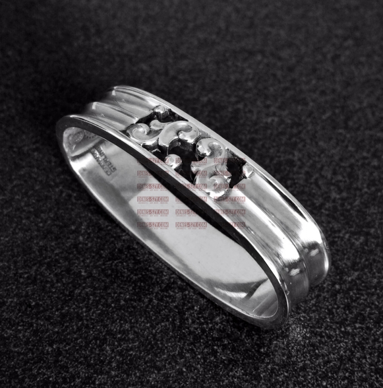 Georg Jensen SILBER BESTECK, König ACORN Konge, Serviettenring