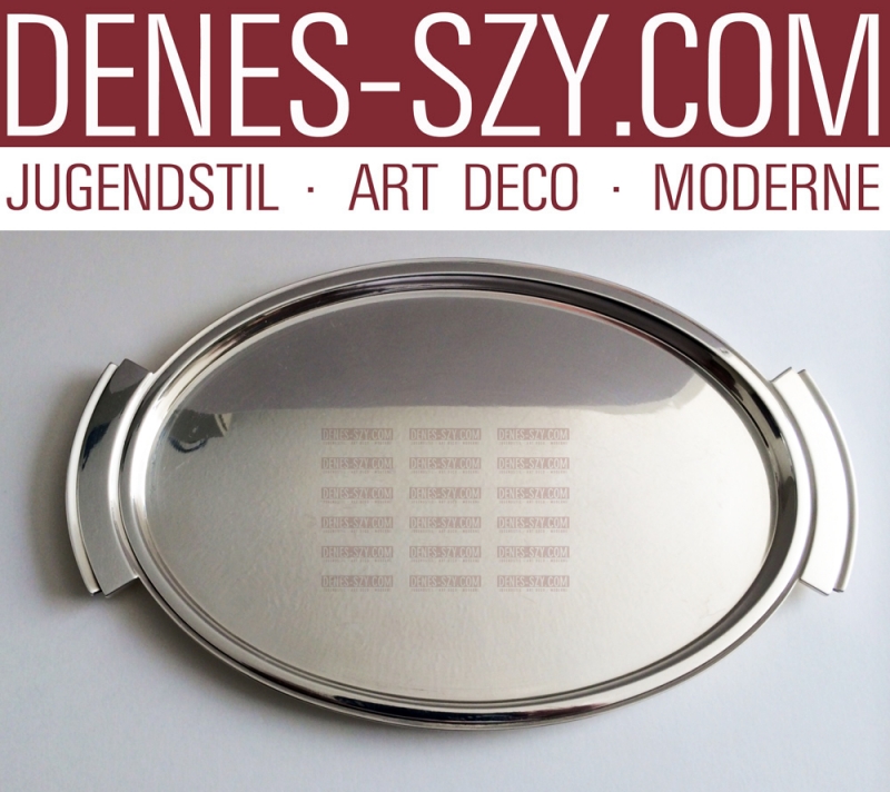 GEORG JENSEN SILBER, PYRAMIDE Tablett 600 I