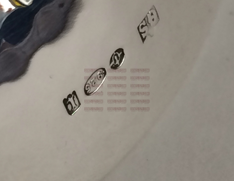 Art Nouveau GEORG JENSEN coppa da zucchero candito # 2 B in argento 925, motivo Magnolia BLOSSOM, Copenhagen 1925/26