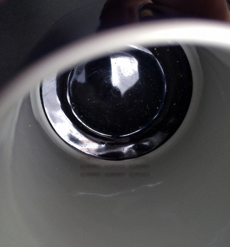 porcellana KPM Berlino, forma conica scatola con coperchio, design: Trude Petri ca. 1957