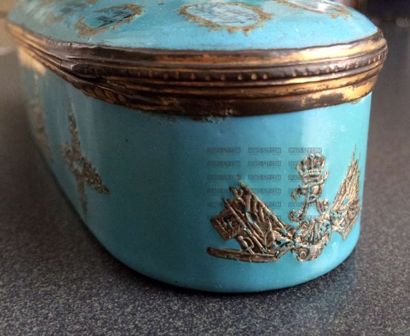 Federico il Grande, tabacchiera, Preussen ca. 1760