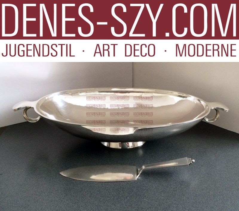 Georg Jensen silver Art Deco jardiniere centerpiece bowl 544 C