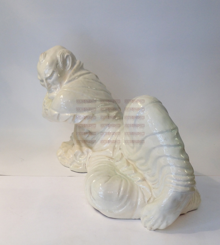 HOETGER: L'avarice. Figure Art Nouveau, colonie d'artistes de Darmstadt, Allemagne