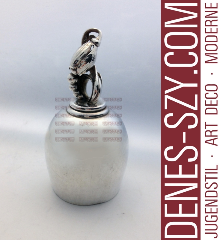 Georg Jensen Blossom pattern Sterling dinner table bell 257 bell