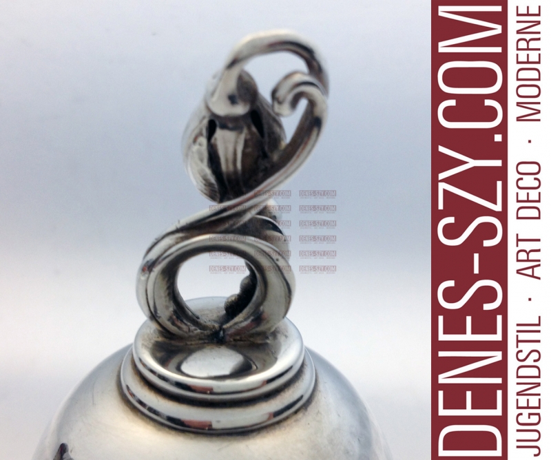 Georg Jensen Blossom pattern Sterling dinner table bell 257 bell