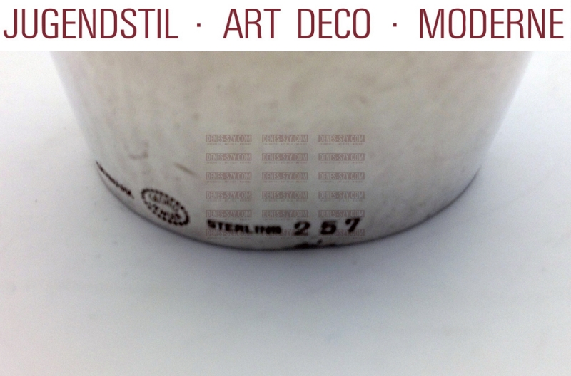 GEORG JENSEN SILBER, MAGNOLIA BLOSSOM Tischglocke # 257