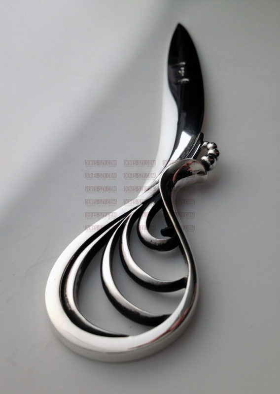 Art Deco Hans Hansen Silber BRIEFÖFFNER Dänemark 1937