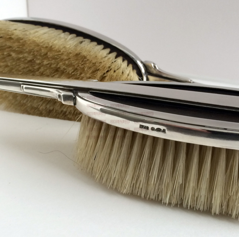 Georg Jensen brosse 224 Art Déco en argent