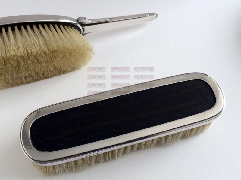 Vintage Georg Jensen Sterling Dresser Set, cloth brush 224