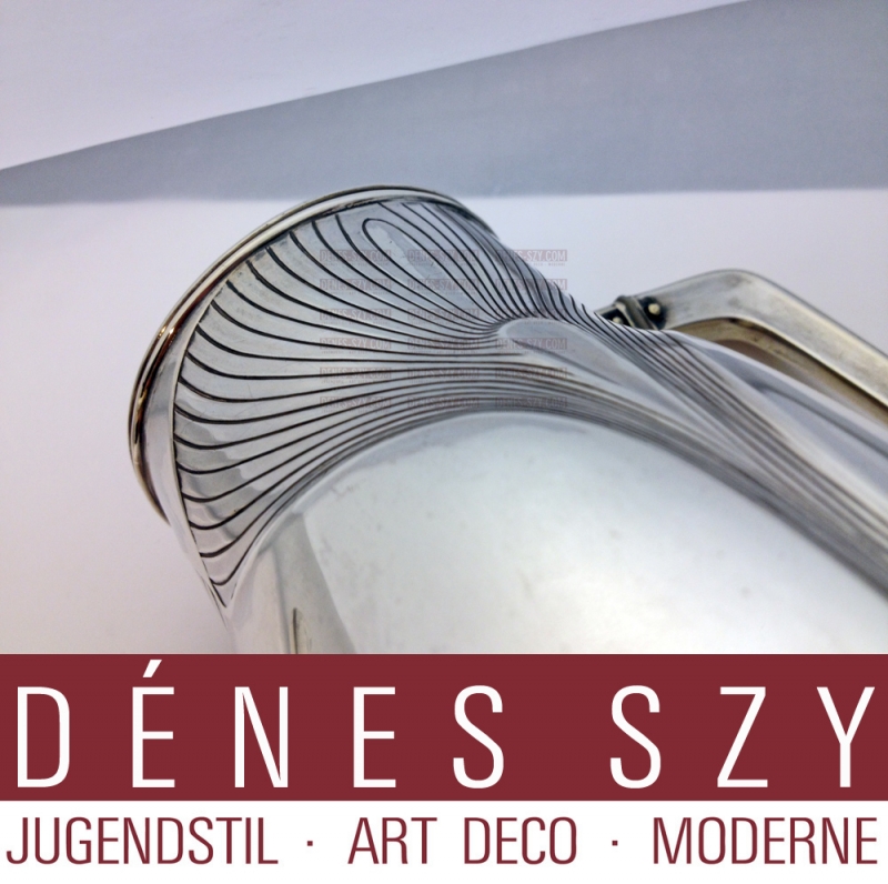 Orivit Cologne, german art nouveau silver coffee set 58