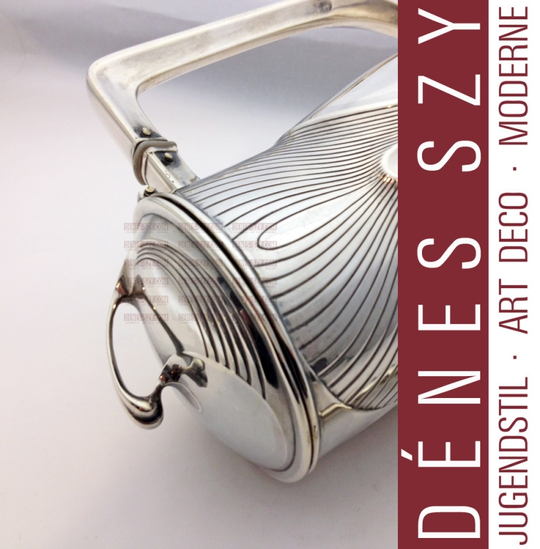 Orivit Cologne, german art nouveau silver coffee set 58
