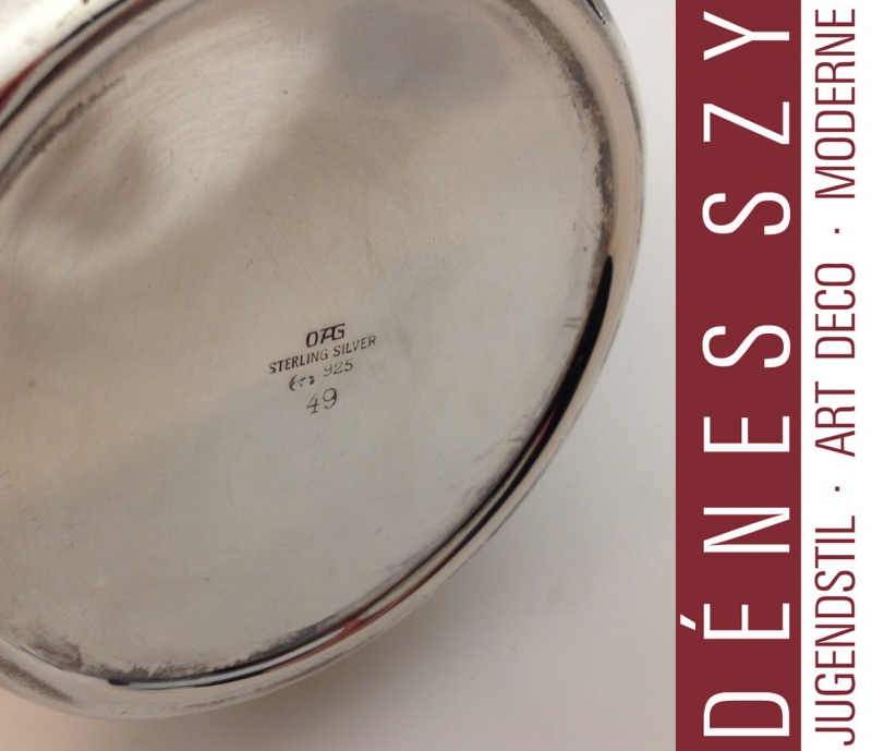 Orivit Cologne, german art nouveau silver coffee set 58