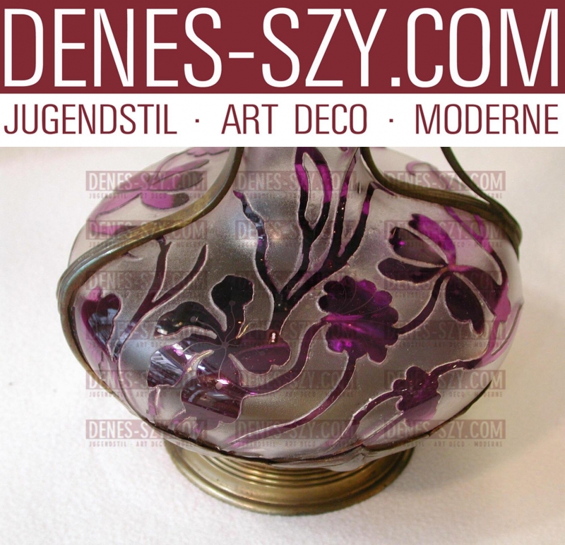 Carafe à vin rouge en étain Art Nouveau Cologne Orivit, n ° 2524