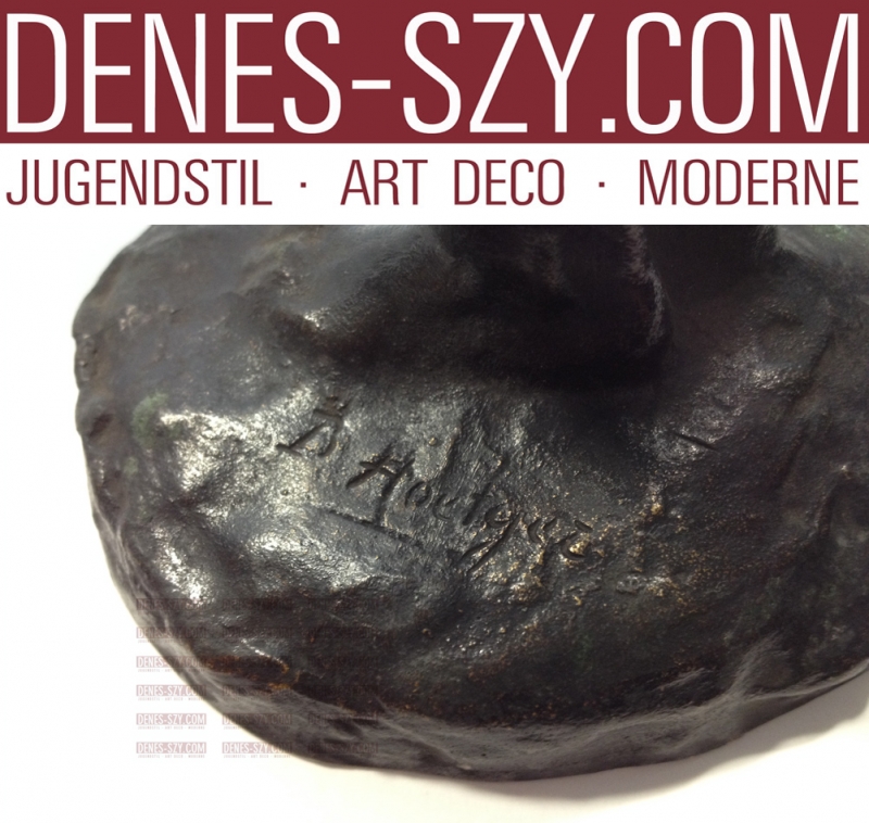 Bernhard Hoetger Paris 1900 Bronce figure, Pleureuse