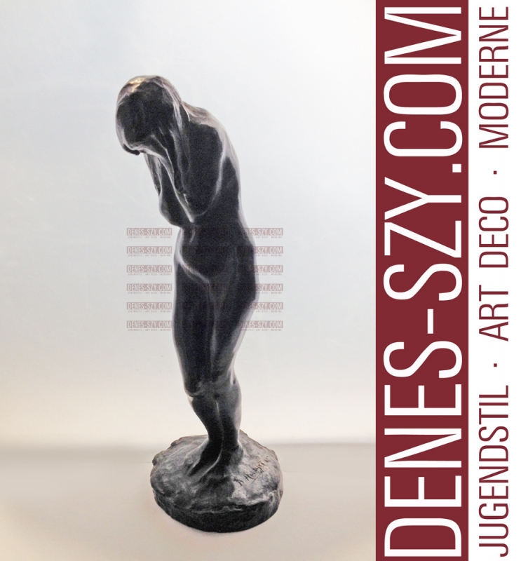 La Colonia degli Artisti di Darmstadt Art Nouveau bronzo di Bernhard HOETGER