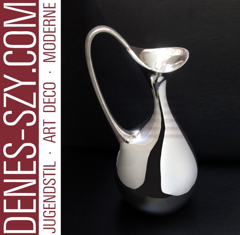 Georg Jensen silver African Queen pitcher 978 Henning Koppel