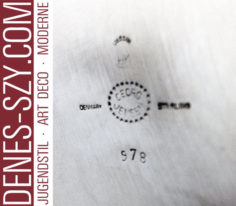 Cruche en argent 978 Georg Jensen Henning Koppel 1948